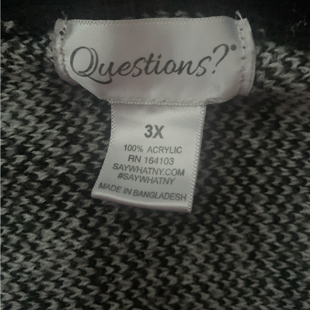 Questions? Open Front Aztec Cardigan - Picture 3 of 6